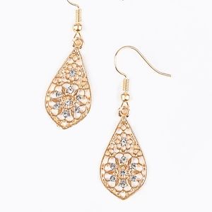 Spring Sparkle - Rose Gold Earrings